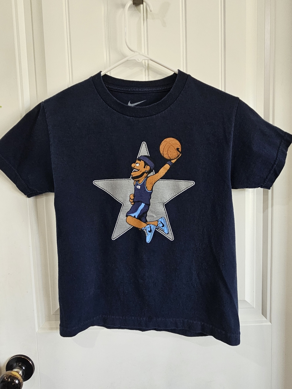 Rare Vintage 2010 Nike LeBron James MVPuppet All Star Graphic T-Shirt Youth S